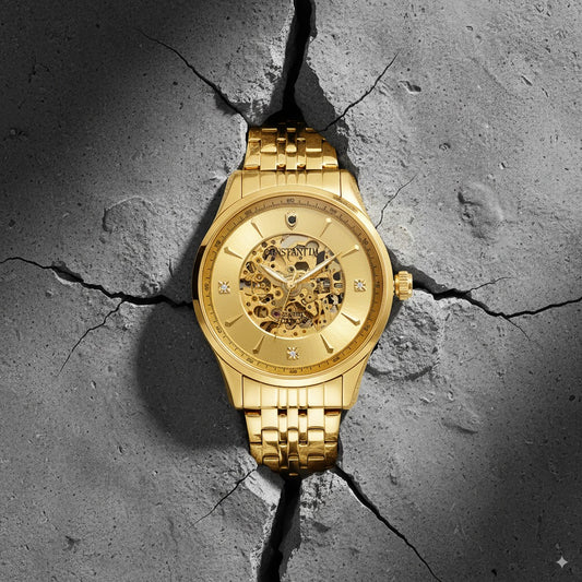 Relógio Constantim Gents Gold Automatic