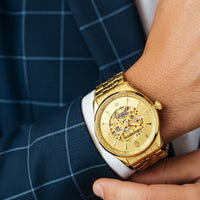 Relógio Constantim Gents Gold Automatic