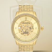 Relógio Constantim Gents Gold Automatic